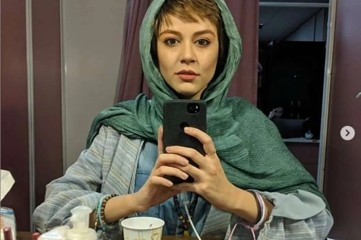 (تصاویر) تغییر چهره ماهور الوند در اولین و آخرین روز «نهنگ آبی»