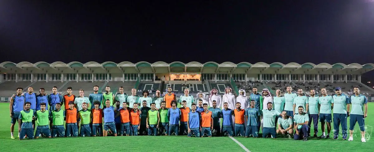 (تصاویر) اولین جلسه تمرین رسمی برانکو با الاهلی عربستان