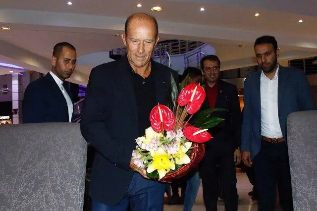 (عکس) کالدرون، گزینه سرمربیگری پرسپولیس به تهران آمد