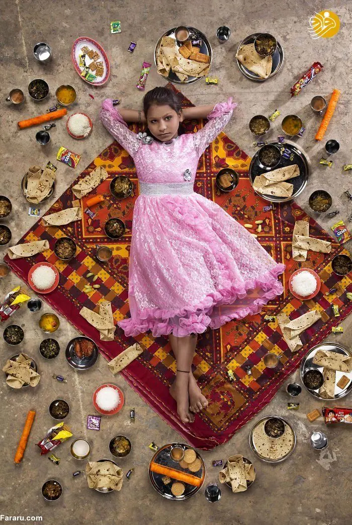 (تصاویر) کودکان در کشورهای مختلف چه غذاهایی می‌خورند؟
