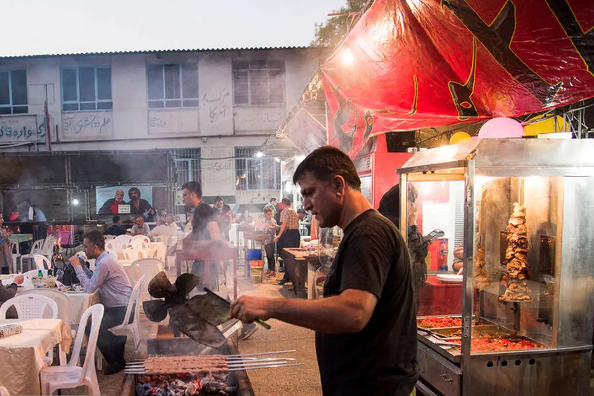 (تصاویر) جشنواره کباب گرجی محله بهشهر