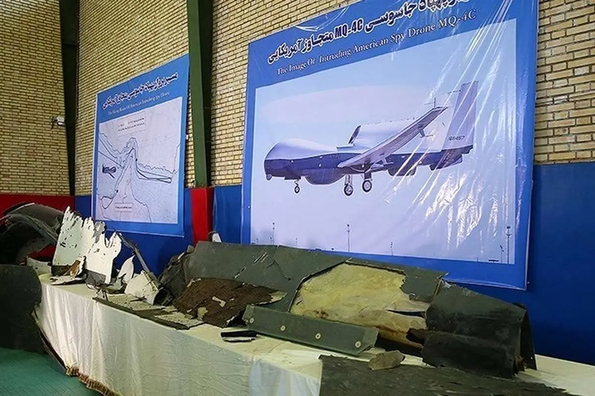 جزئیات جدید از جمع‌آوری پهپاد ساقط شده آمریکایی