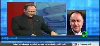 (ویدئو) عصبانیت و قهر حاجی‌بابایی در برنامه زنده تلویزیونی