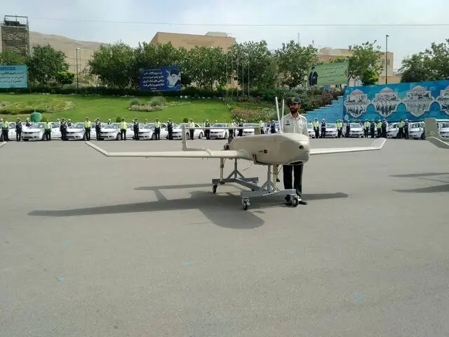 (عکس) ورود پهپاد‌ها به پلیس راهور