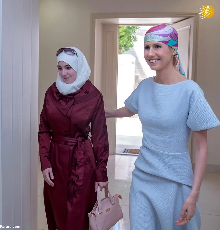 تصاویر جدید از اسماء اسد یک سال پس از ابتلا به سرطان سینه