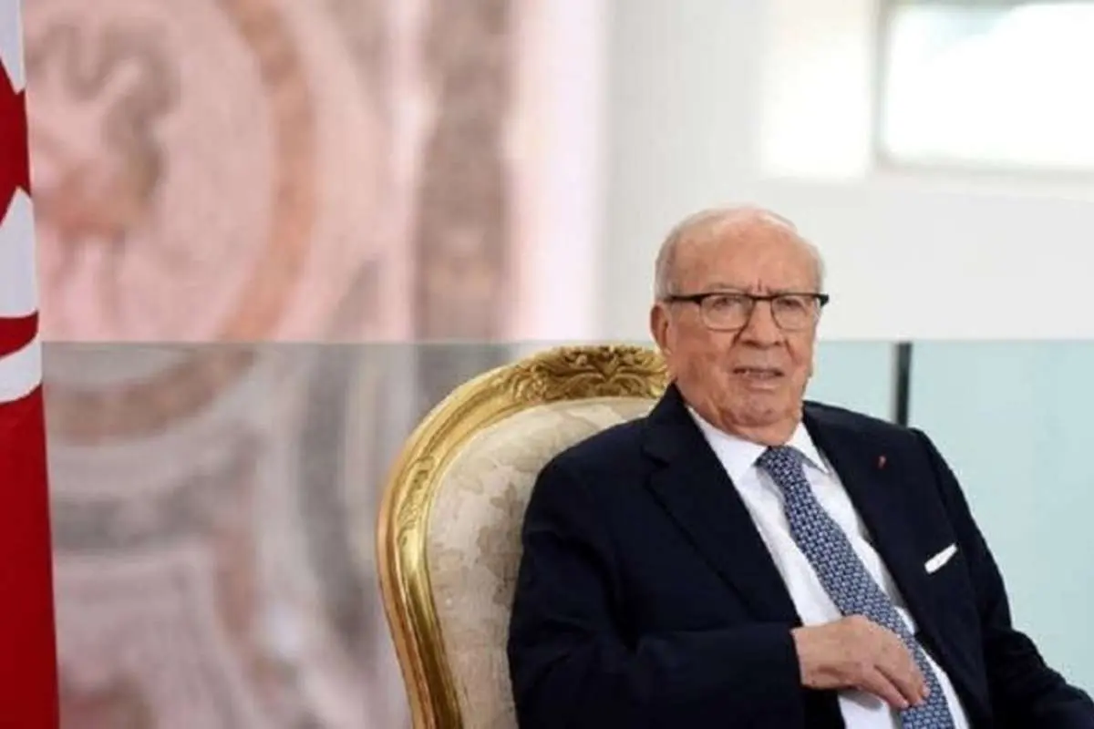 رئیس جمهور تونس درگذشت