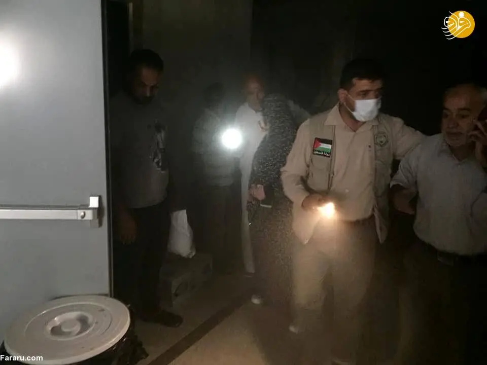 (تصاویر) آتش‌سوزی در هتل حجاج غزه در مکه