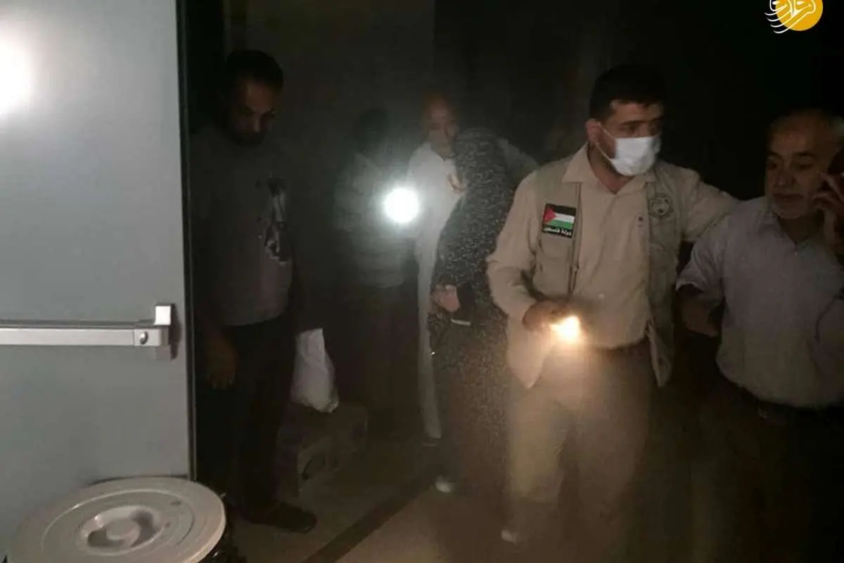 (تصاویر) آتش‌سوزی در هتل حجاج غزه در مکه