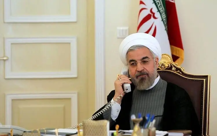 گفتگوی تلفنی روحانی و مکرون درباره برجام