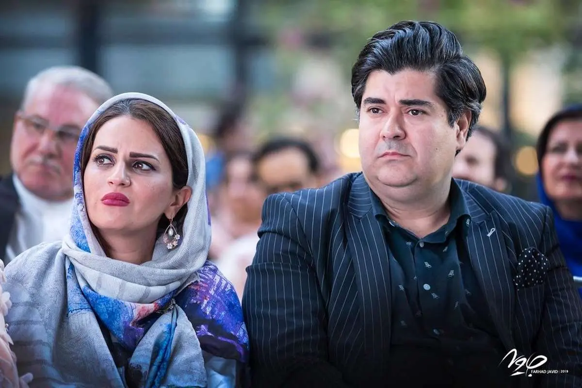 (عکس) سالار عقیلی و همسرش در مراسم رونمایی از آلبوم «نگار»