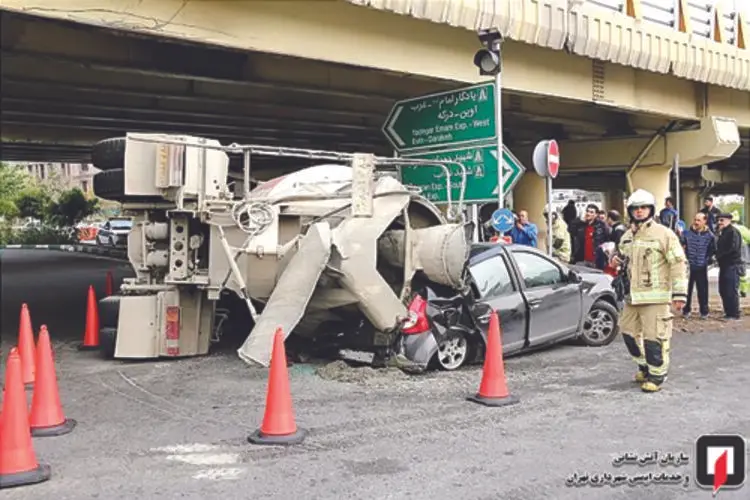 پل مرگبار در شمال تهران!
