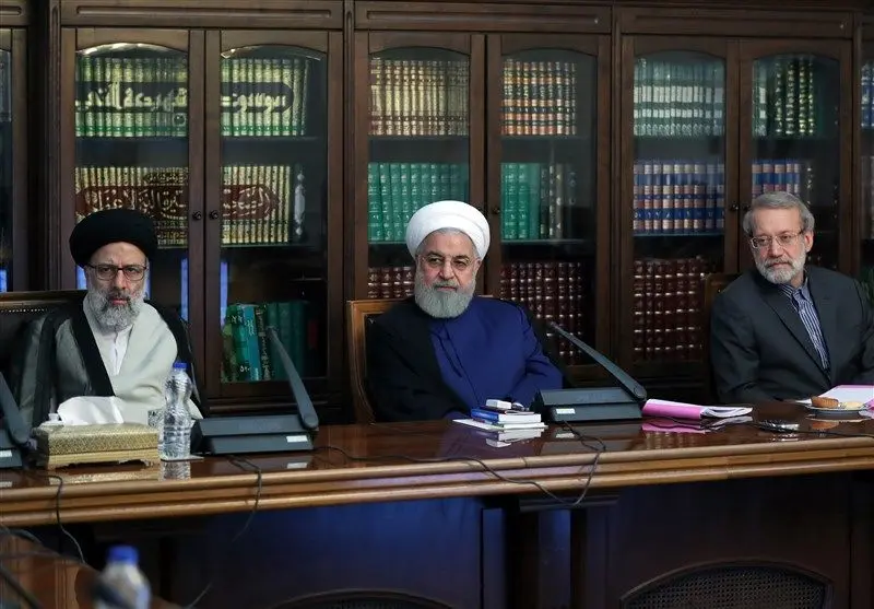 (تصالویر) سران قوا در جلسه شورای عالی هماهنگی اقتصادی