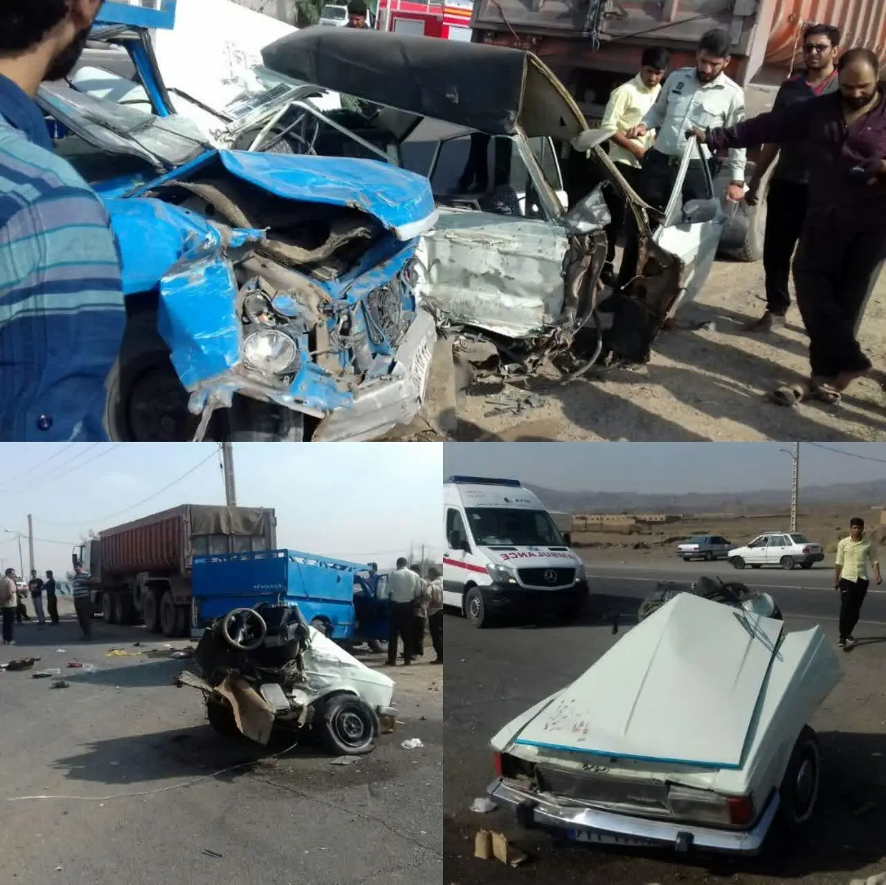 (عکس) نیسان پیکان را از وسط نصف کرد!