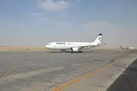 حادثه برای ایرباس بدون مسافر در ساری