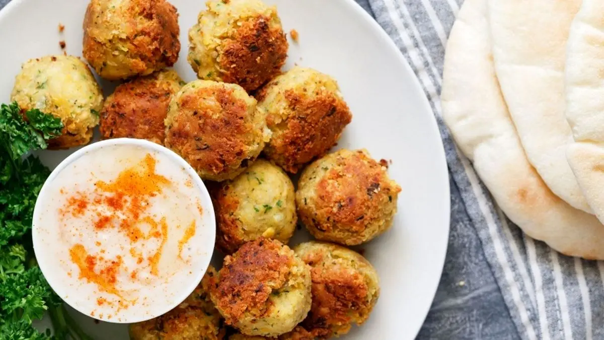 طرز تهیه فلافل خاص؛ ترد و خوشمزه مثل ساندویچی‌ها