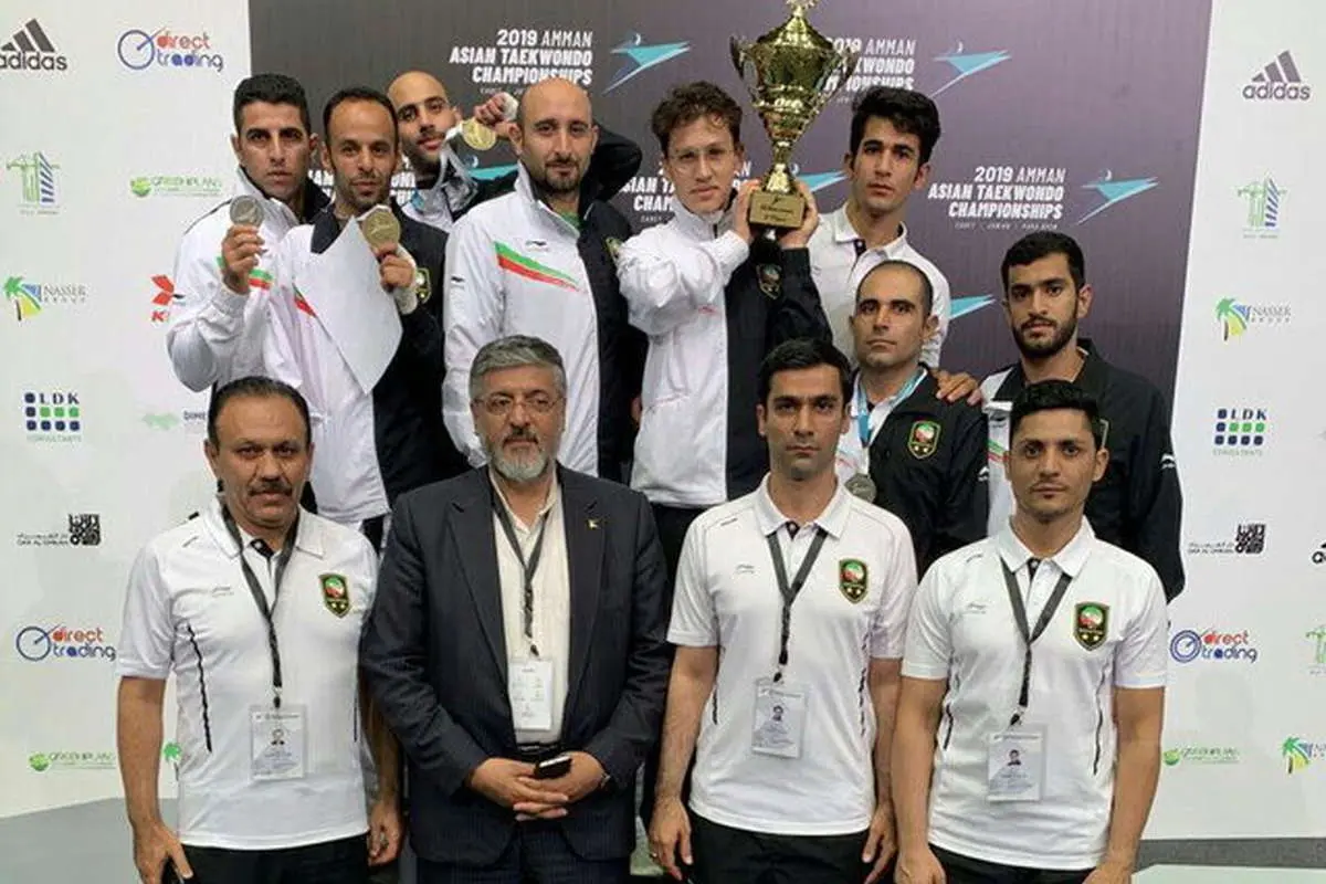 پنجمین قهرمانی پاراتکواندو ایران در آسیا