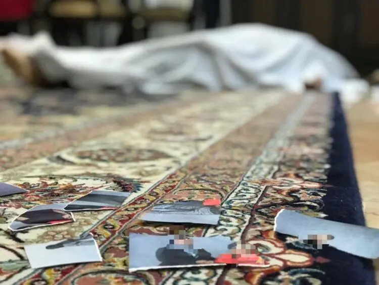 (عکس) قتل هولناک در تهران؛ مرد ۴۶ ساله با بند کیف همسرش را خفه کرد!