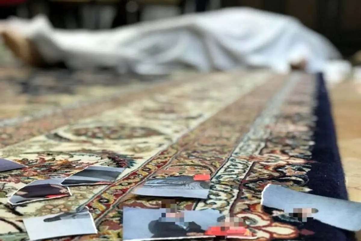 (عکس) قتل هولناک در تهران؛ مرد ۴۶ ساله با بند کیف همسرش را خفه کرد!