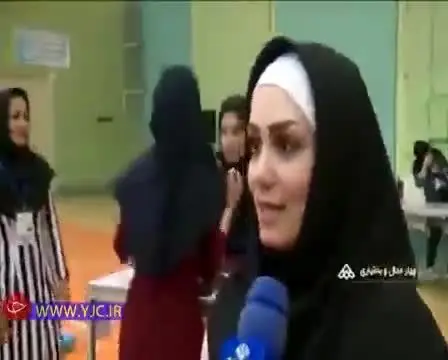 (ویدئو) مسابقه مچ اندازی زنان ایرانی