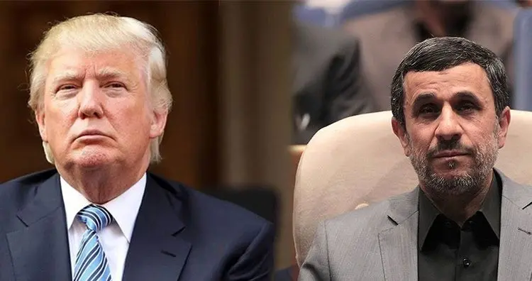 ترامپ، احمدی‌نژاد را در توئیتر فالو کرده است؟