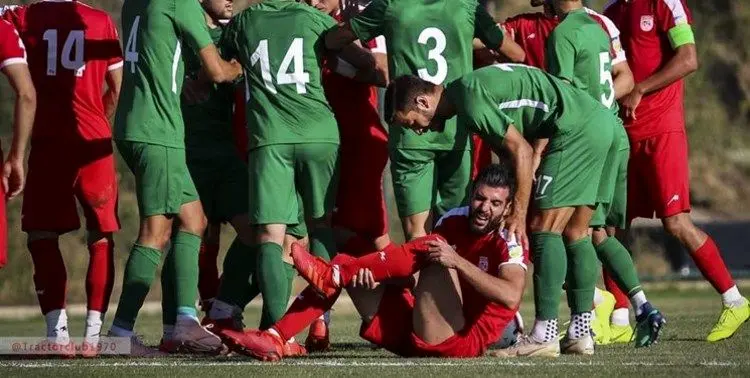 (ویدئو) درگیری در دیدار دوستانه تراکتور و ریزه اسپور
