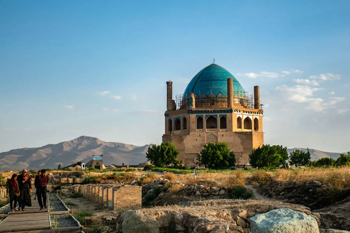 (تصاویر) گنبد سلطانیه؛ هفتمین اثر ملی در یونسکو