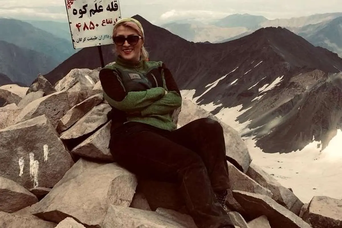 (تصاویر) مفقود شدن فرناز دولتخواه بانوی کوهنورد در دماوند