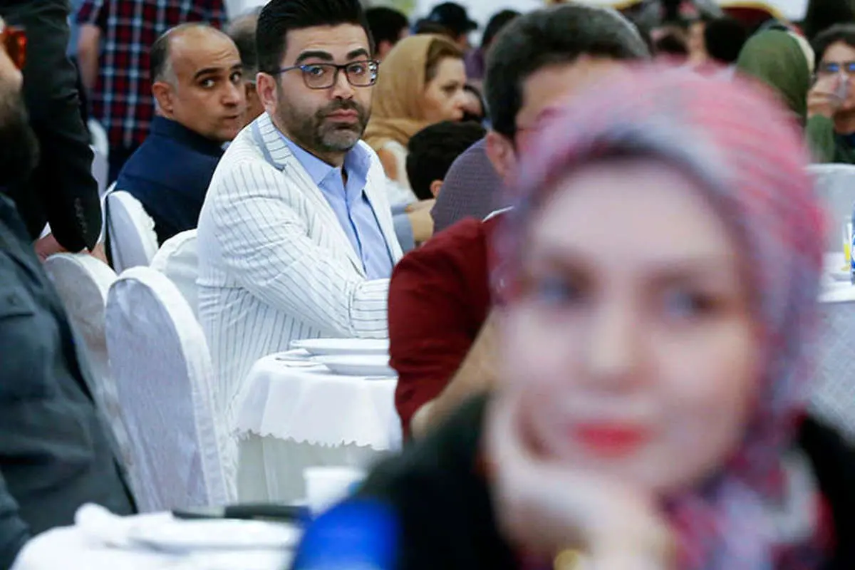 تصویری خاص از فرزاد حسنی و آزاده نامداری در یک جشن
