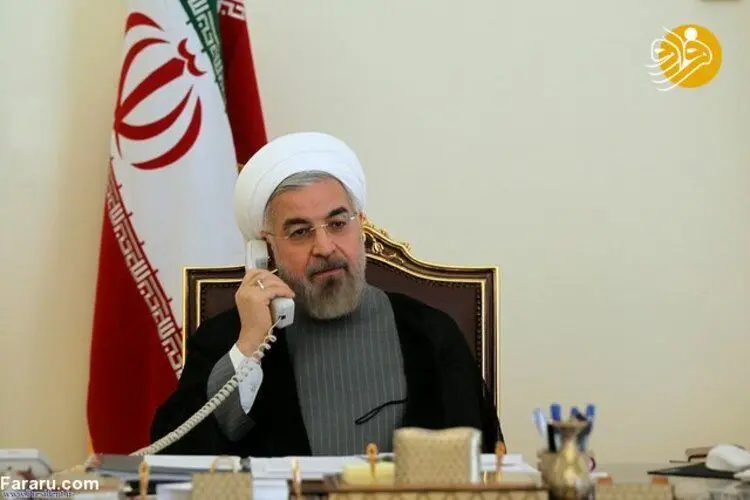 تماس تلفنی روحانی با امیر قطر