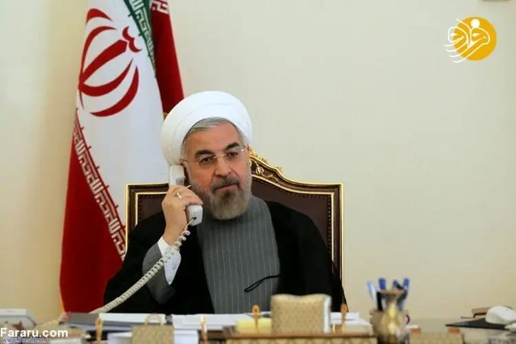 تماس تلفنی روحانی با امیر قطر