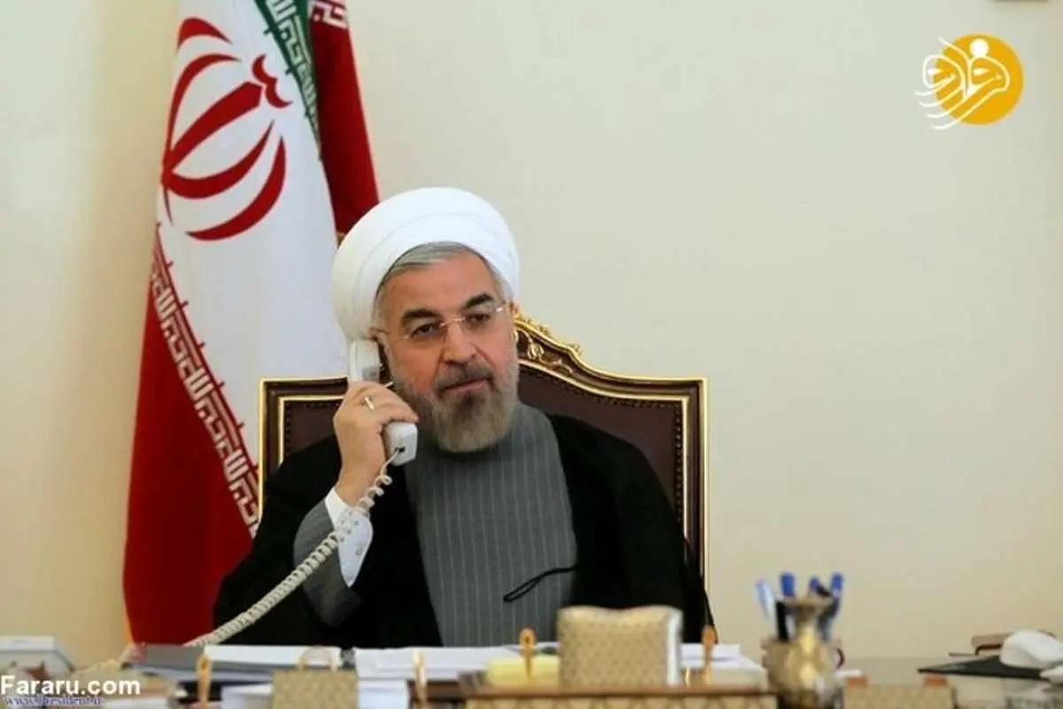 تماس تلفنی روحانی با امیر قطر