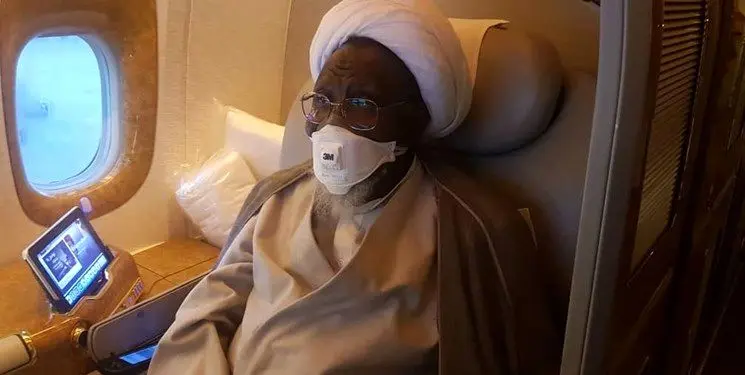 (تصویر) شیخ زکزاکی نیجریه را به مقصد هندوستان ترک کرد