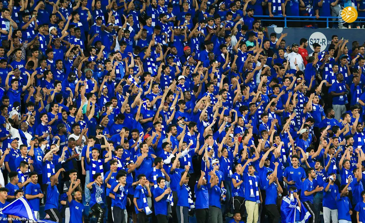 (تصاویر) هواداران دیدار الاهلی و الهلال در لیگ قهرمانان آسیا