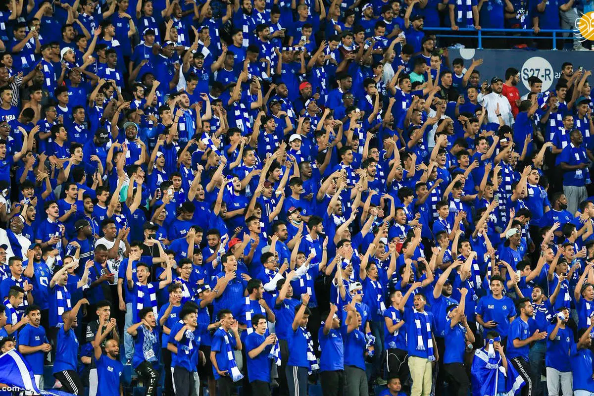 (تصاویر) هواداران دیدار الاهلی و الهلال در لیگ قهرمانان آسیا