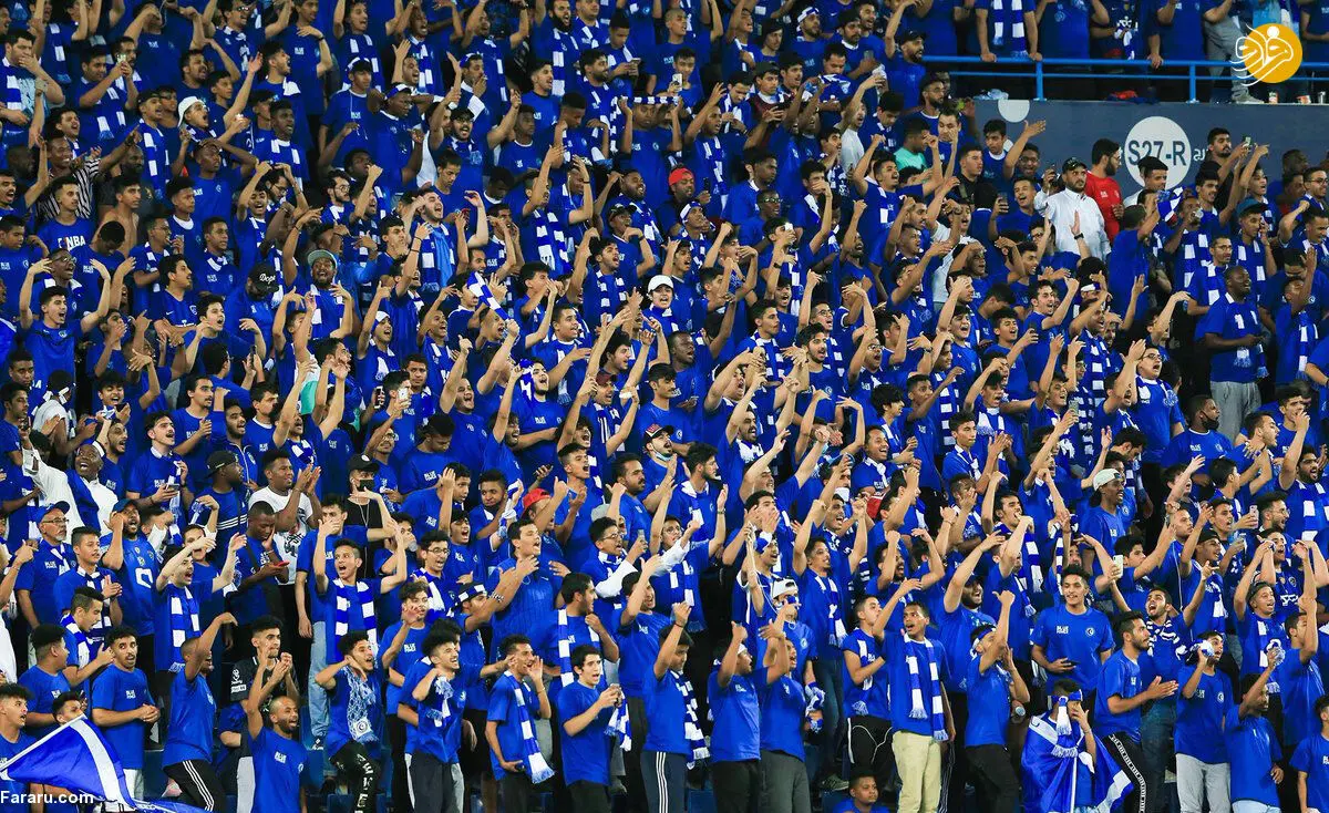 (تصاویر) هواداران دیدار الاهلی و الهلال در لیگ قهرمانان آسیا