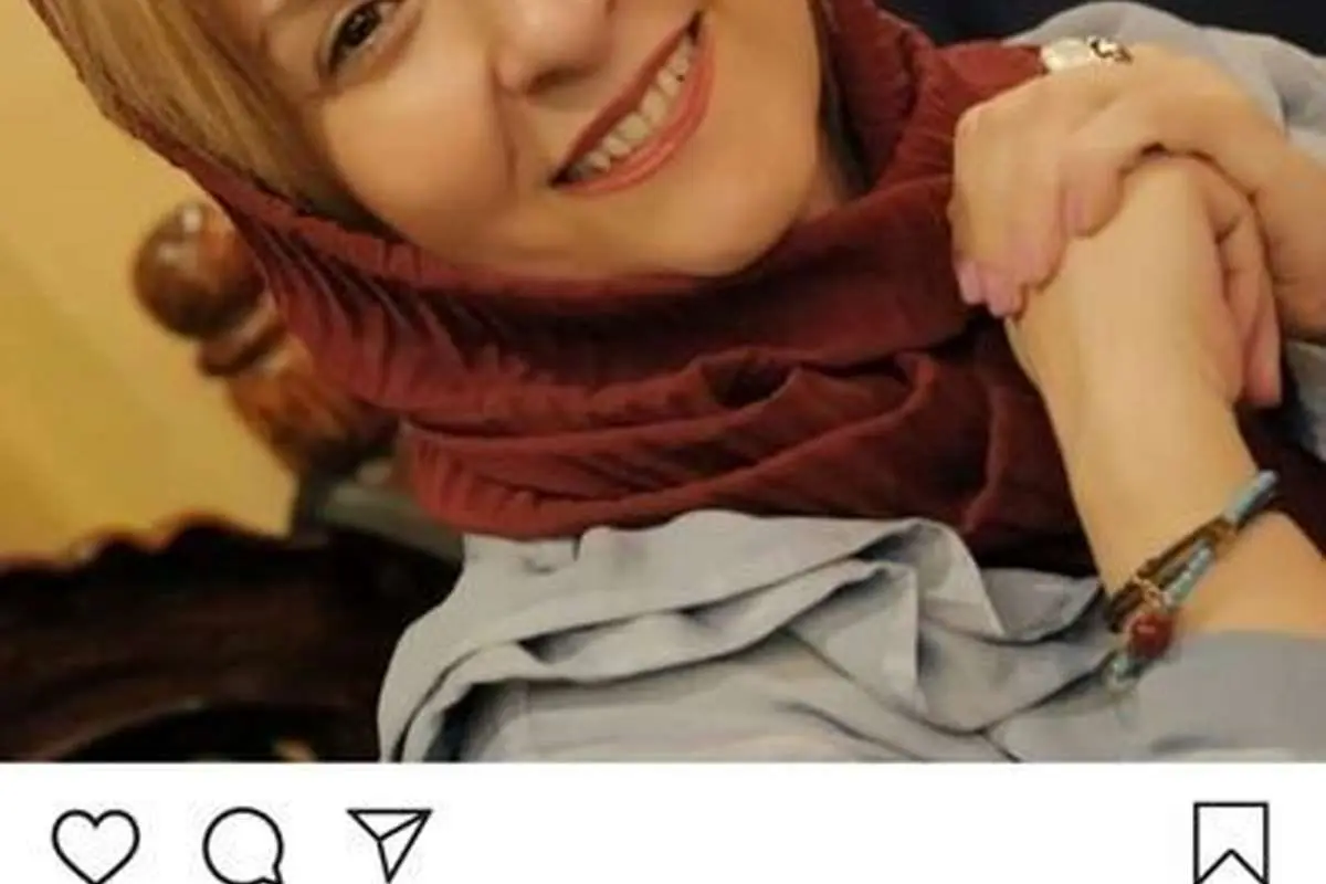 تصویری از مرجانه گلچین بدون گریم