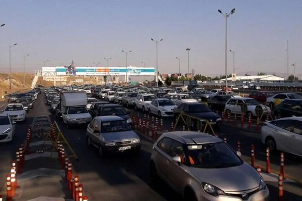 ترافیک سنگین در ورودیهای شرقی پایتخت