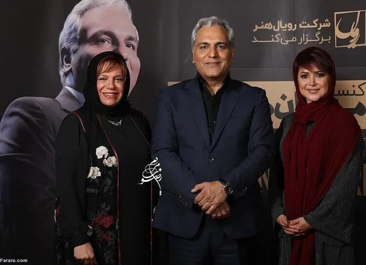(تصویر) کمند امیرسلیمانی و گوهر خیراندیش در کنسرت مهران مدیری
