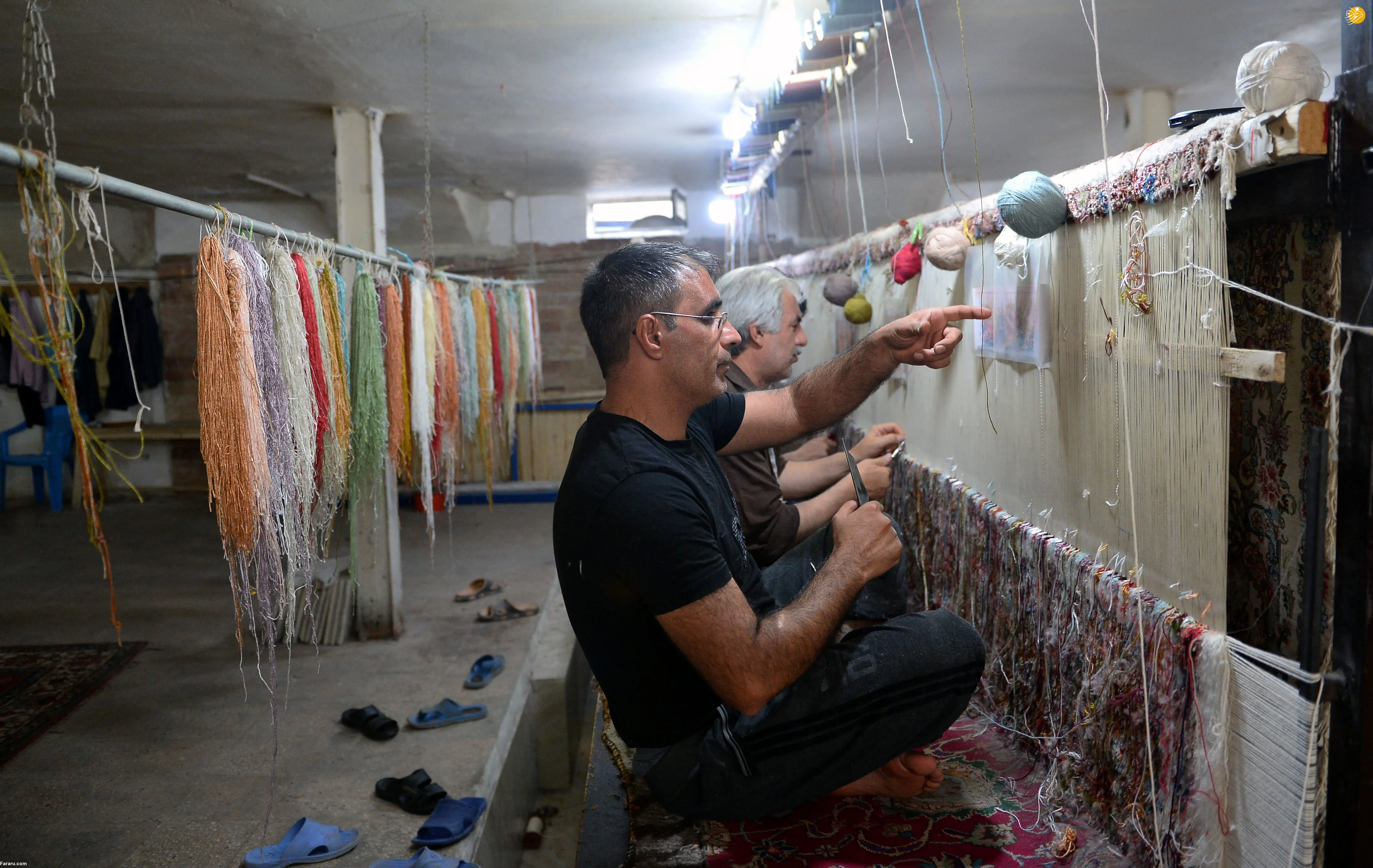 (تصاویر) گزارش رسانه خارجی از مردان قالیباف در ایران