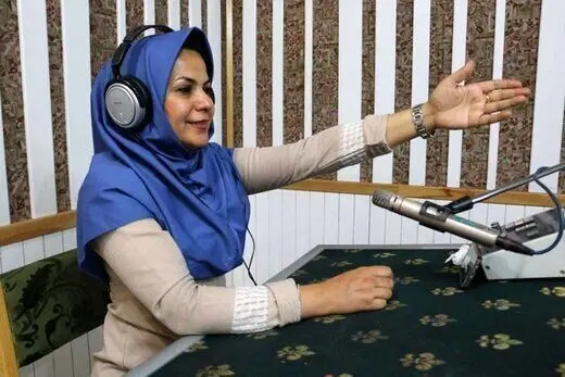 مصاحبه اولین زن گزارشگر ورزشی ایران با شبکه عرب‌زبان