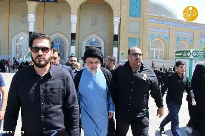 (تصاویر) مقتدی صدر در قم چه می‌کند؟