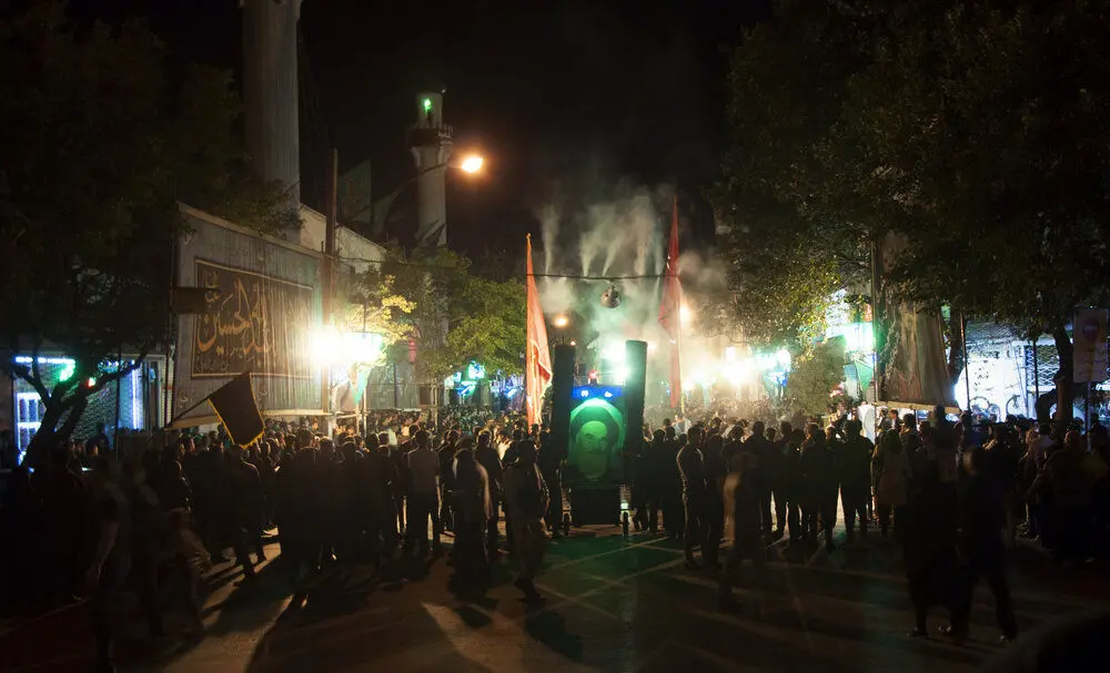 (تصاویر) مراسم « شاه‌حسین‌گویان » در تبریز