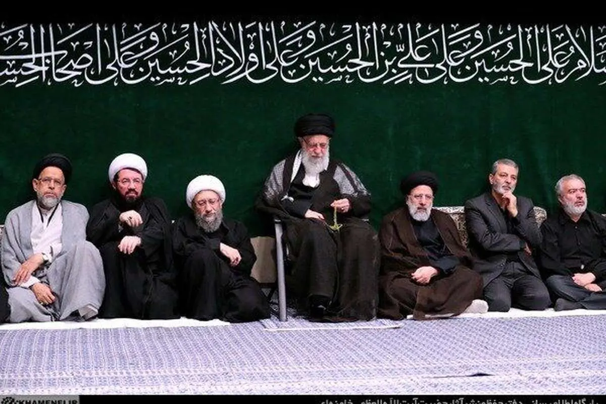 (عکس) روسای قدیم و جدید قوهقضائیه در کنار رهبرانقلاب