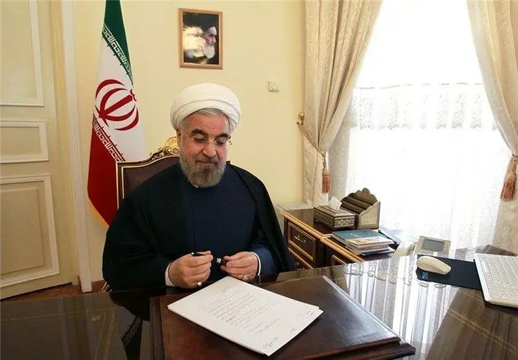 پیام تبریک روحانی به کیم جونگ اون رهبر کره شمالی