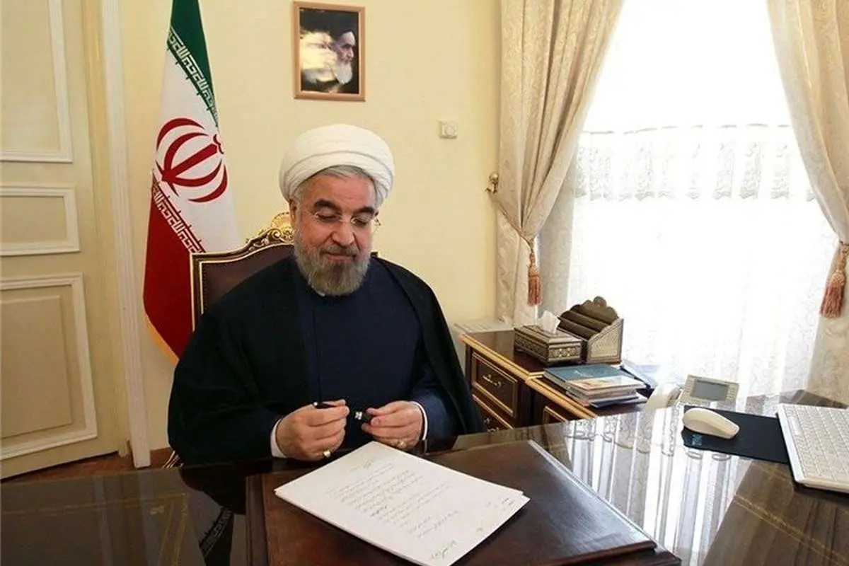 پیام تبریک روحانی به کیم جونگ اون رهبر کره شمالی