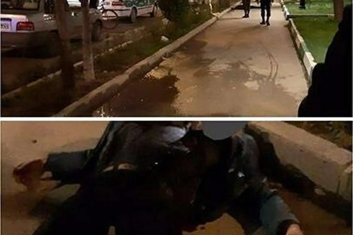 (تصویر) قتل هولناک مرد اردبیلی در مقابل دانشگاه