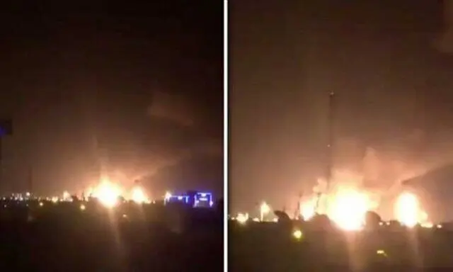 حمله پهپادی به یک پالایشگاه و میدان نفتی در عربستان