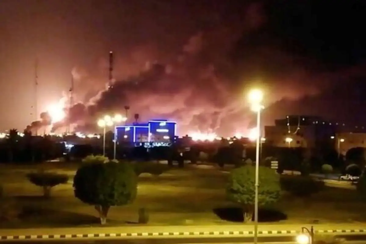 واکنش دفتر بنسلمان به آتشسوزی در آرامکو