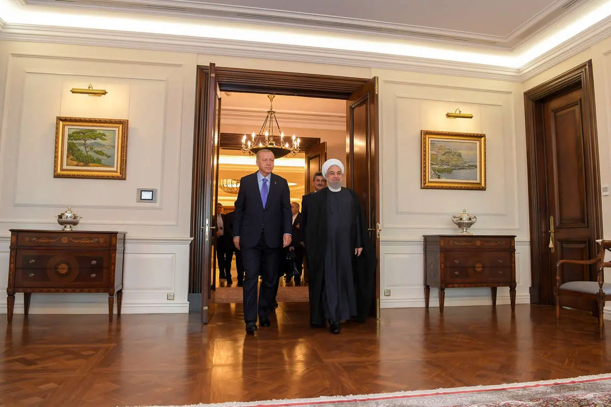 (تصاویر) دیدار حسن روحانی با رجب طیب اردوغان