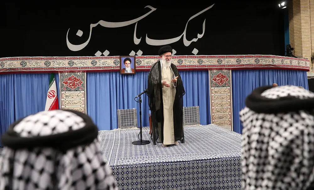 (تصاویر) دیدار موکب‌داران عراقی با رهبر انقلاب